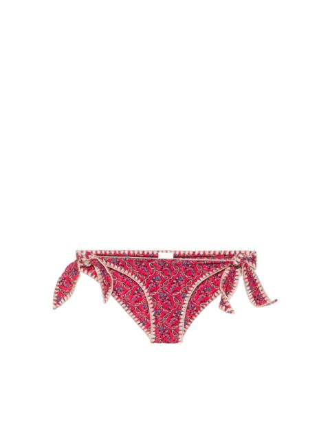 Isabel Marant Sukie floral-print bikini bottoms