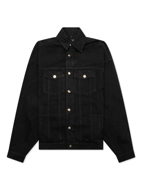 WILLY CHAVARRIA CHACHI DENIM JACKET - BLACK