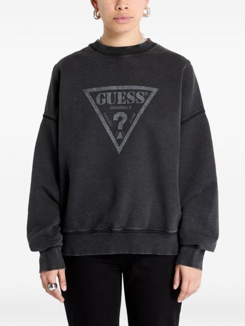 GUESS USA logo-print sweater