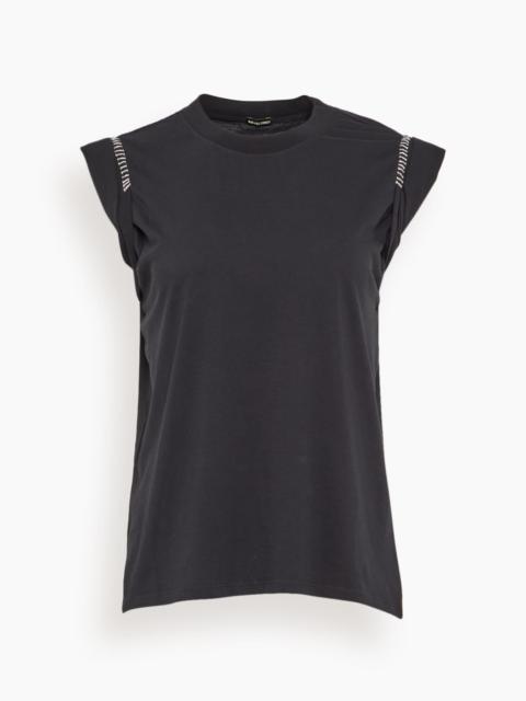 RACHEL COMEY Miles Tee in Black