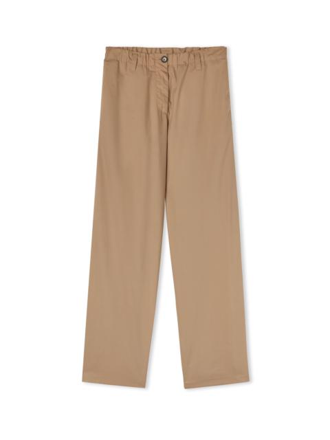 MSGM Cotton full-length straight pants