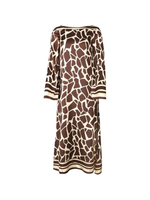 FAITHFULL Orsino long-sleeve maxi dress