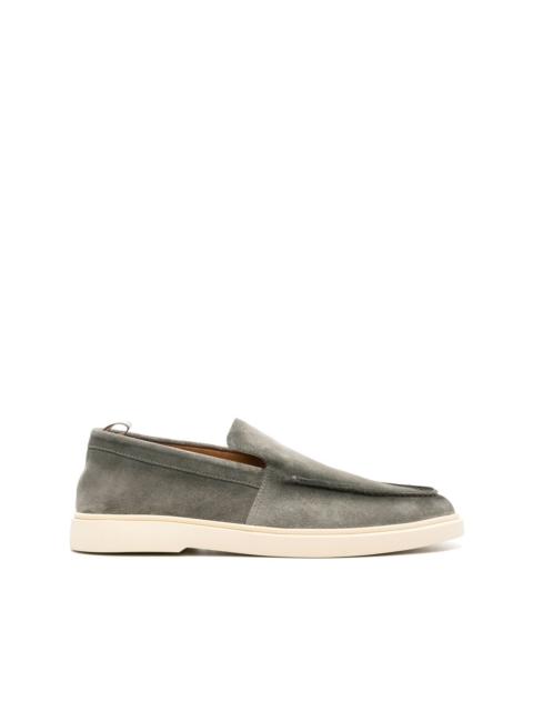 OFFICINE CREATIVE Bones 002 suede loafers