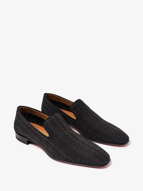 Christian Louboutin Christian Louboutin AC Dandelion Flat Brown Woven Loafer