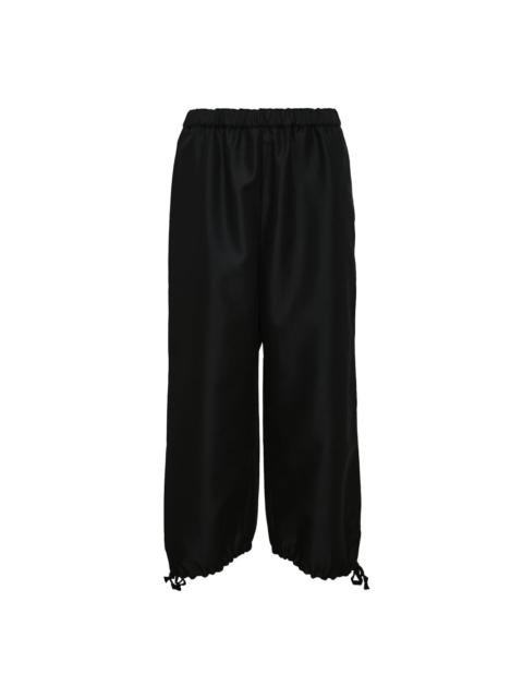 Comme des Garçons Comme des Garçons Polyester Elastic Hem Pants