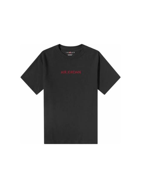 Jordan Nike Air Jordan Tee Black/Gym Red