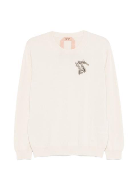 N°21 crew-neck sweater