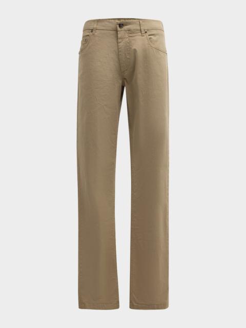 CORNELIANI Men's 5-Pocket Stretch Gabardine Pants
