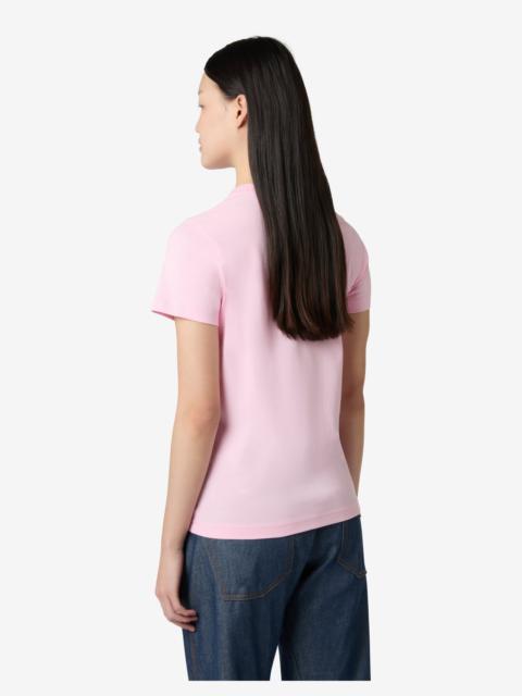 Moschino PRINTED ORGANIC COTTON JERSEY T-SHIRT