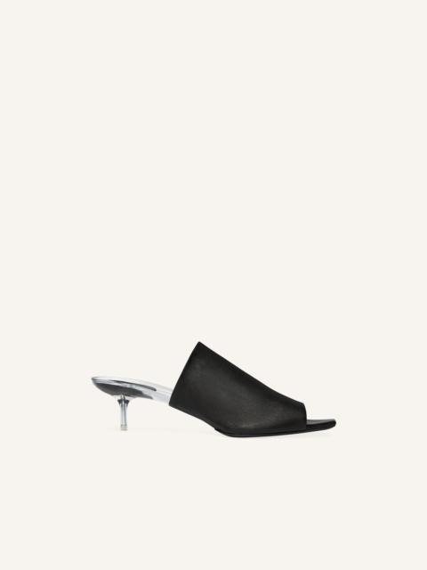courrèges LEATHER MULES