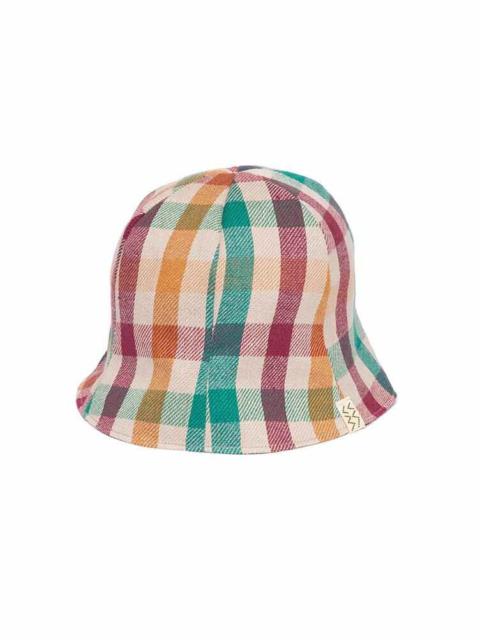 visvim TULIPA HAT CHECK BEIGE