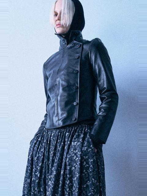 R13 Asymmetrical Front Jacket