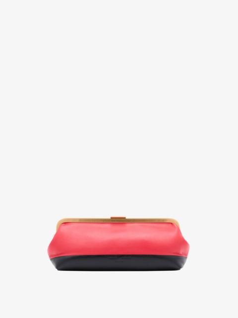 Proenza Schouler Armory Clutch in Striped Nappa Plonge