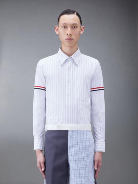 Thom Browne Stripe Oxford Armband Shirt