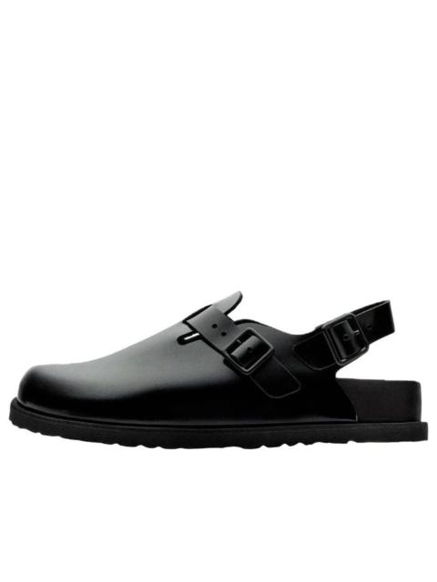 BIRKENSTOCK Birkenstock Tokio II Natural Leather Sandals 'Black' 1026796