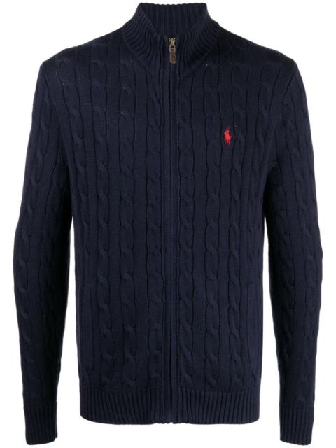 Polo Ralph Lauren cable-knit cotton cardigan