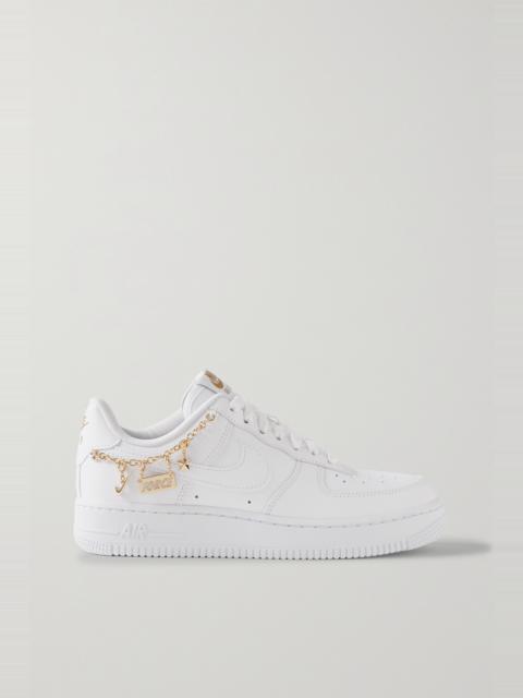 Air Force 1 LX embellished leather sneakers