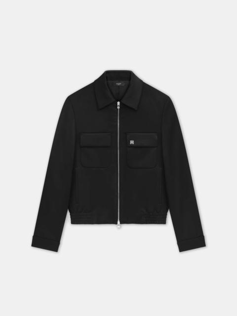 AMIRI DOUBLE POCKET ZIP BLOUSON-BLACK