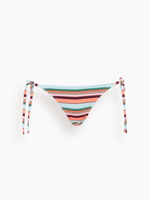 lemlem Rekka String Bottom in Poppy Sunset