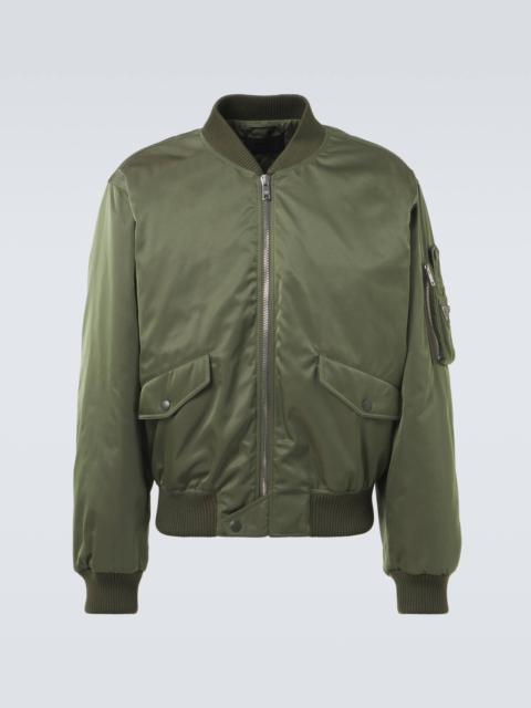 Prada Logo bomber jacket