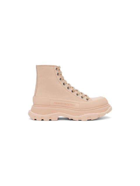 Alexander McQueen Tread Slick lace-up boots