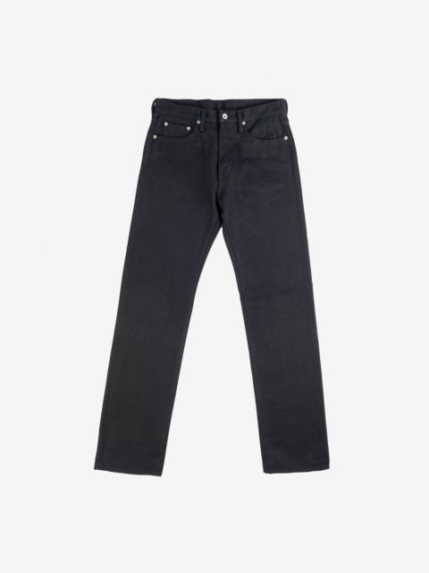 Iron Heart 21oz Non-Fade Denim Straight Cut Jeans - Superblack