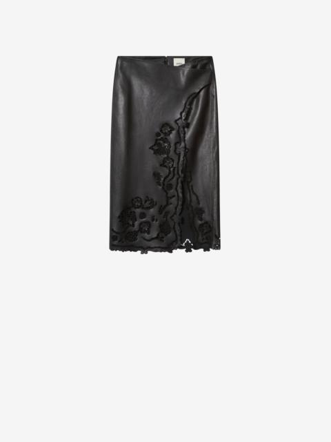 Isabel Marant FULSA LEATHER SKIRT