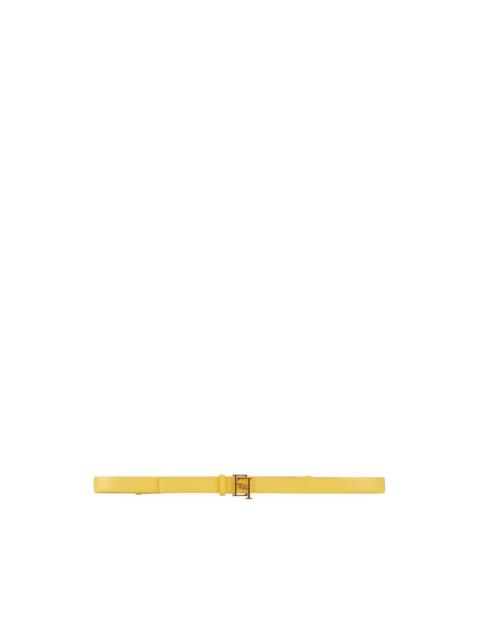 ELISABETTA FRANCHI logo-buckle leather belt