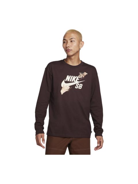Nike Nike SB Long-Sleeve Skate T-Shirt 'Earth' FQ7682-227