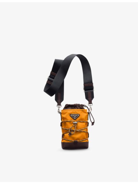 Prada Speedrock Re-Nylon And Leather Smartphone Case