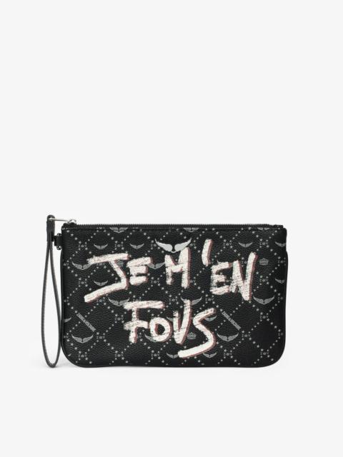 Zadig & Voltaire Z Monogram Tag Pouch
