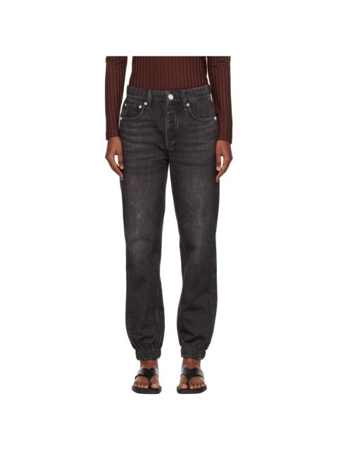 rag & bone Black rb Miramar Jogger Jeans