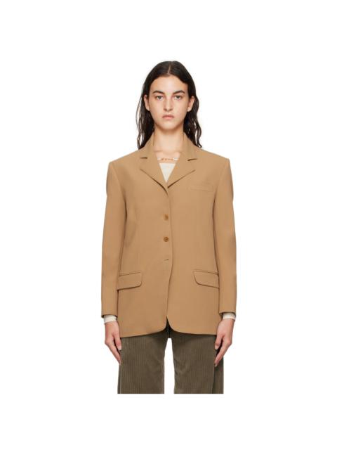 beaufille Tan Saville Blazer
