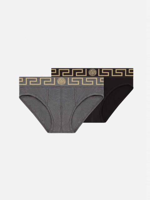 Greca Border Briefs Bi-Pack