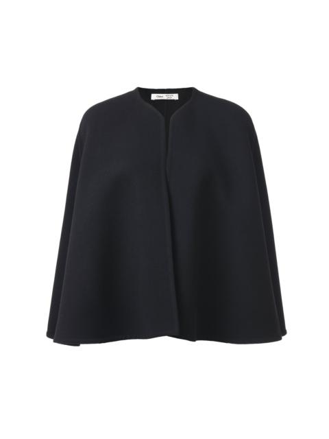 Chloé OPEN-FRONT SHORT CLOAK