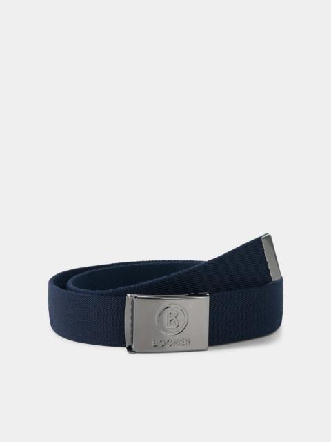 BOGNER Gino belt in Navy blue