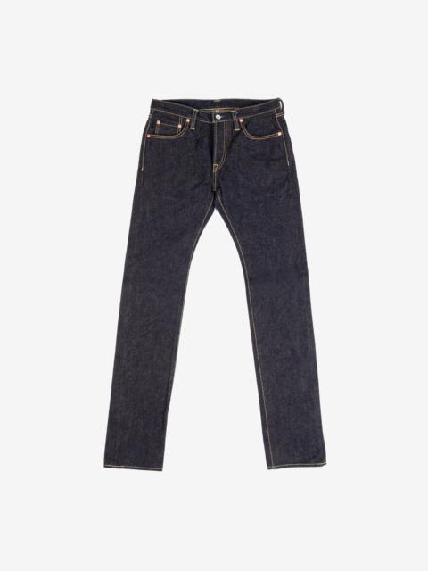 Iron Heart IH-777S-19L 19oz Left Hand Twill Selvedge Denim Slim Tapered Cut Jeans - Indigo