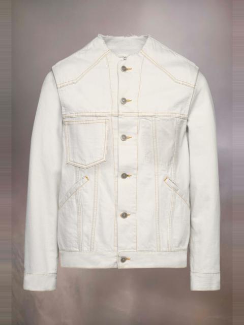 Maison Margiela Chalk selvedge denim jacket