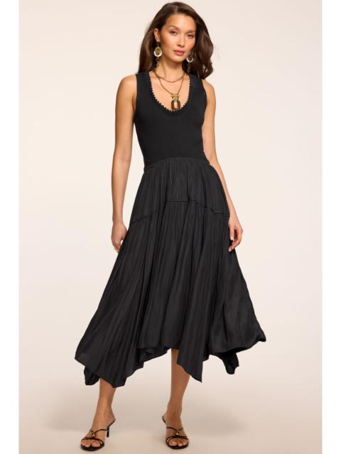 RAMY BROOK Hadley Knit Combo Midi Dress