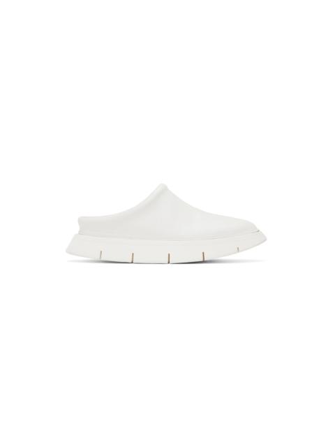 Marsèll White Intagliata Loafers