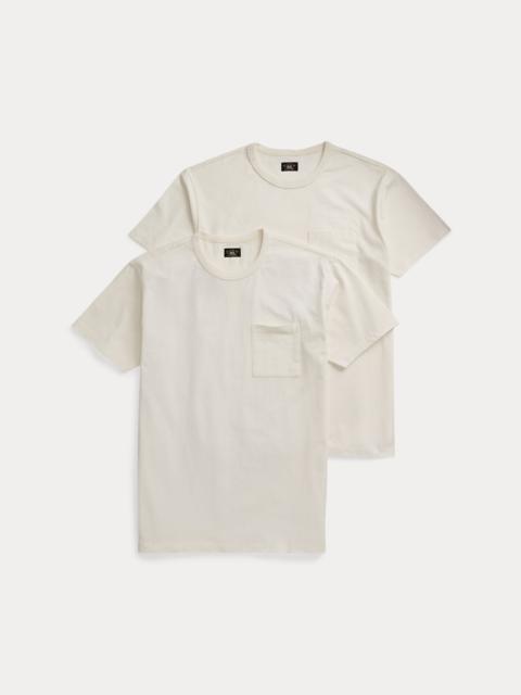 RRL by Ralph Lauren Garment-Dyed Pocket T-Shirt 2-Pack