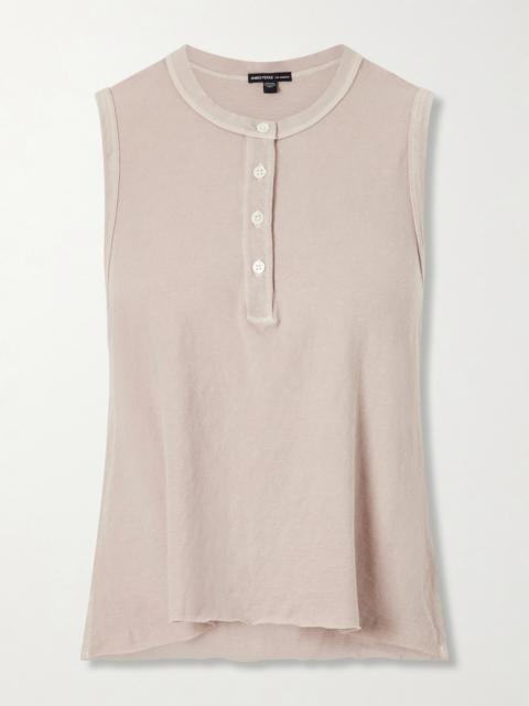 JAMES PERSE Cotton-piqué Tank