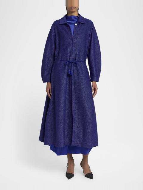 GIORGIO ARMANI Drawstring Maxi Coat