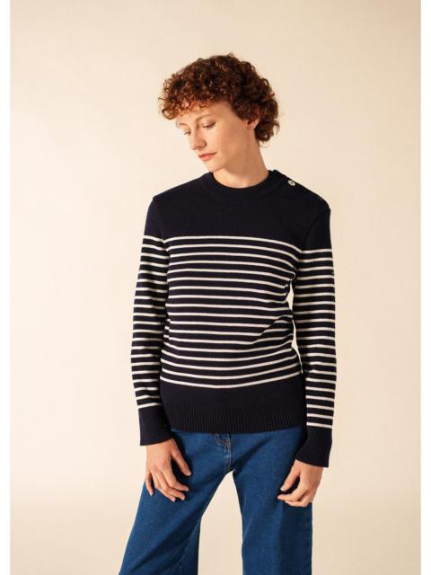 SAINT JAMES GLOWLINE BINIC Fisherman Sweater