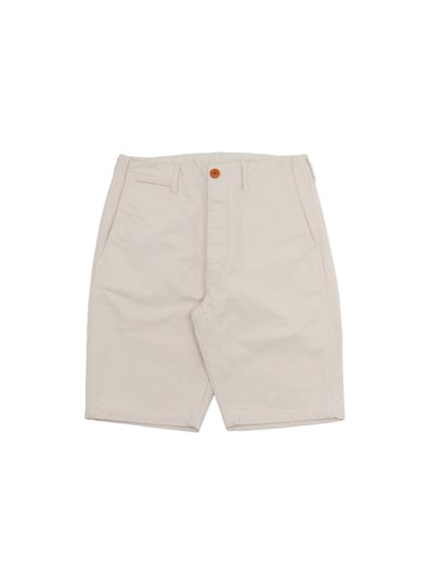 visvim CHINO SHORTS IVORY