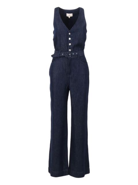 7 For All Mankind Lustre belted jumpsuit