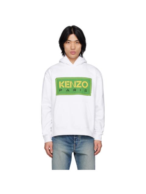 KENZO 로고 잡아당기기 hoodie
