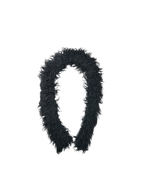 doublet Smoke Fur Knit Scarf