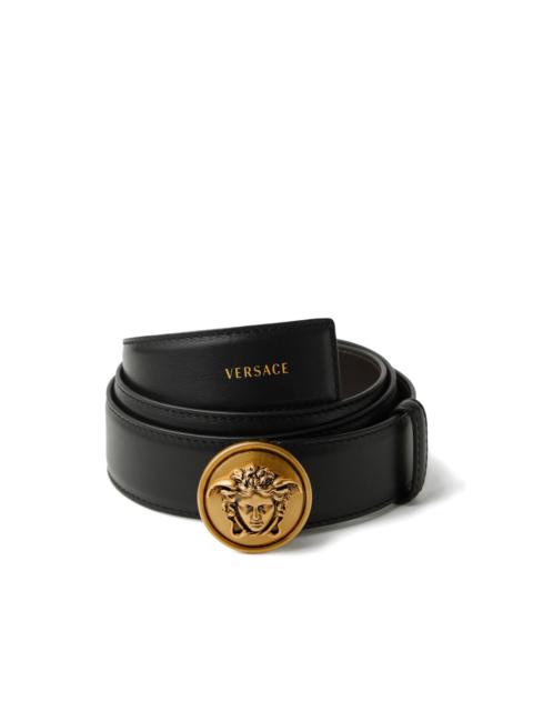 VERSACE leather belt 3.5 cm