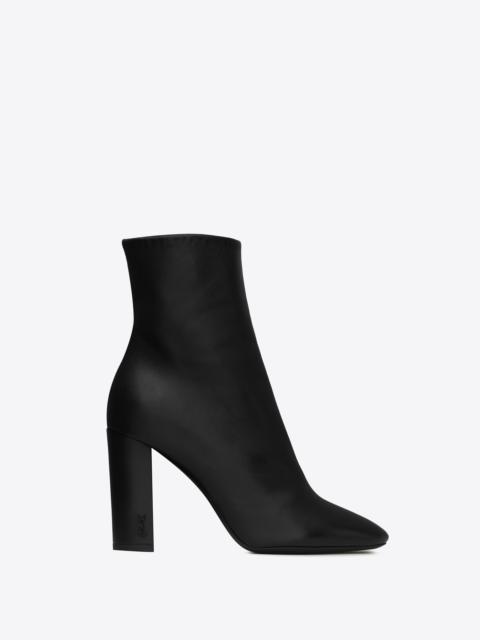 SAINT LAURENT lou ankle boots in leather